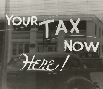 Taxing times...