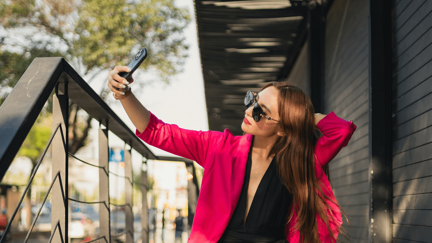 Take a selfie and then return it…